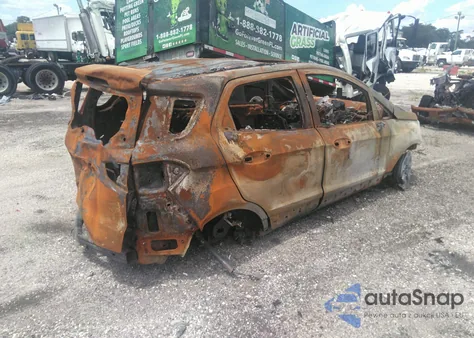 2018 Ford Ecosport Se z USA, uszkodzony, nr VIN MAJ3P1TE4JC183978